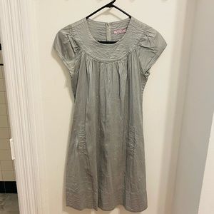 Calypso grey silk dress